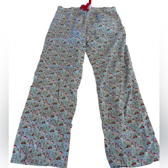 Vineyard Vines Christmas theme lounge pants size medium drawstring waist cotton - Picture 5 of 11